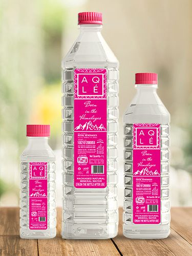 Aqle Natural water banner